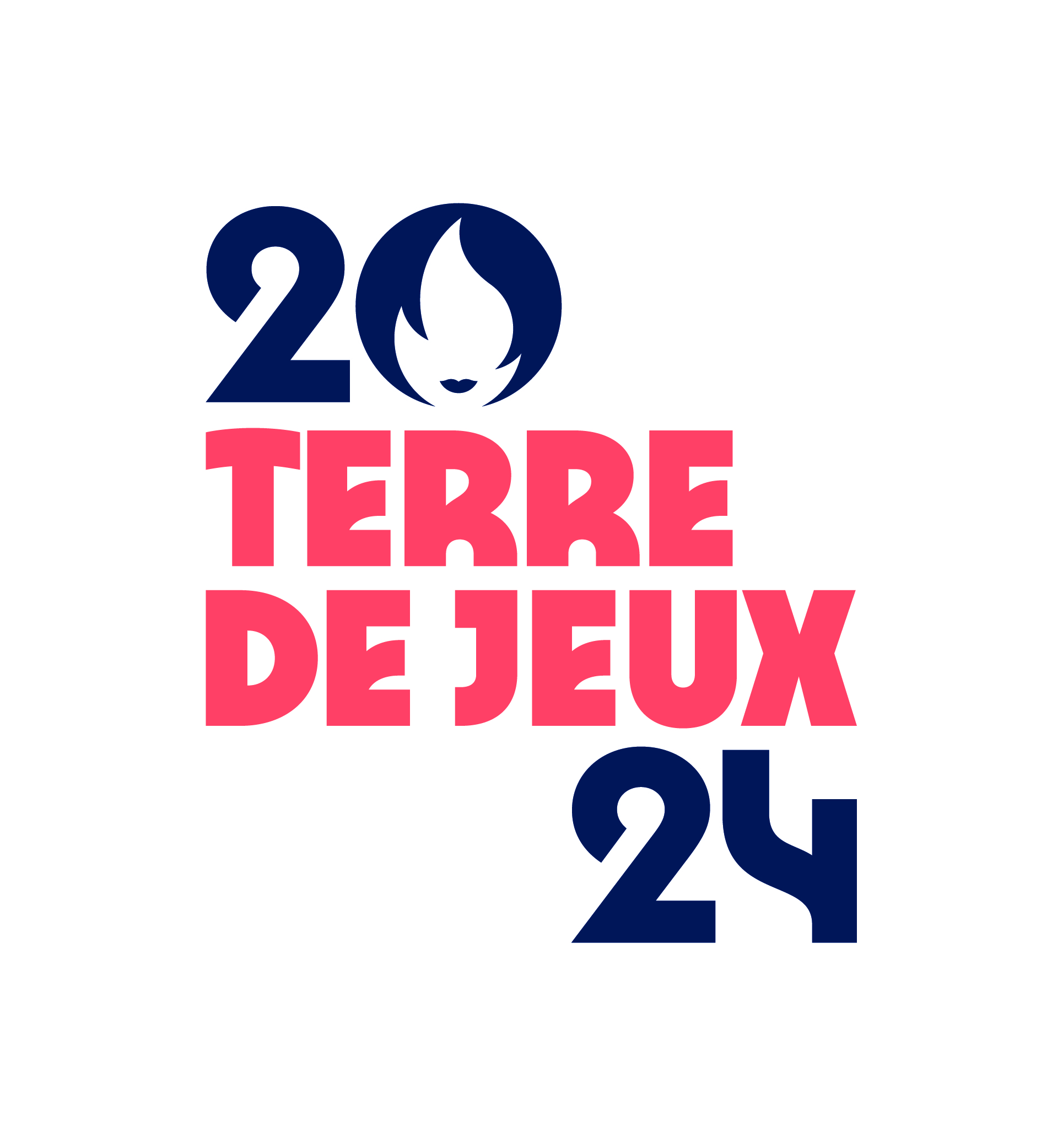 Paris2024 2021 TDJ24 CMJN Logo Poly BleuTahiti